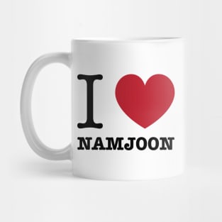 I love BTS Namjoon typography Morcaworks Mug